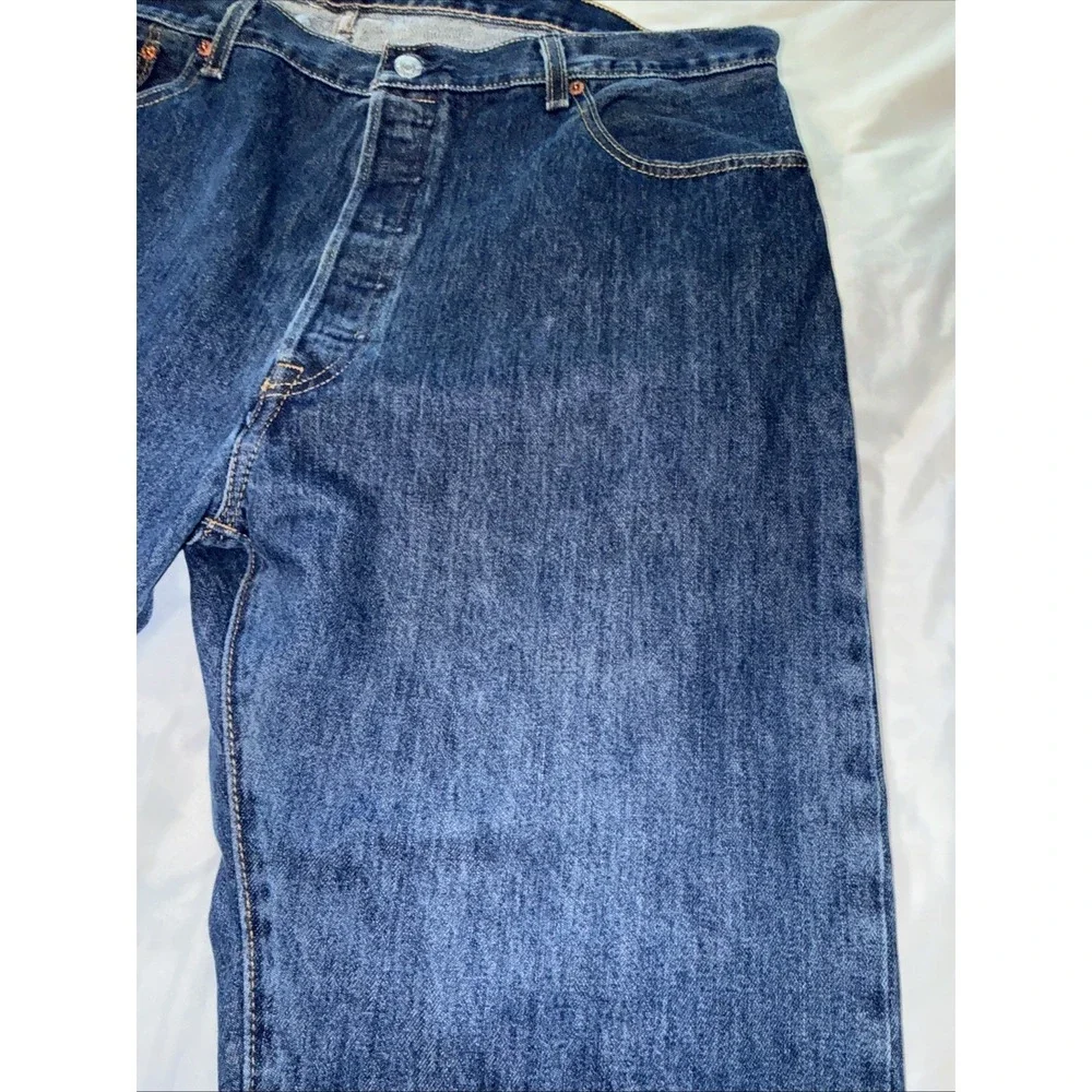 Levi's Men's 501 Original Fit Jeans Straight Leg Button Fly 100% Cotton 40x32